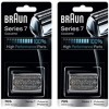 Braun Cassette de rechange série 7 Combi 70S anciennement 9000 Pulsonic - Value Pkg 2 recharges 