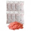 Purewax | Galets de cire à épiler | ROSE | 6 sachets de 1KG | épilation sans Bande | Jambes | Aisselles | bras | corps | Cire