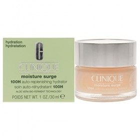 Clinique Moisture Surge Soin Auto-Réhydratant 100H Tous Types de Peau, 30 ml Crème Jour et Nuit