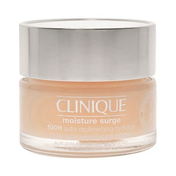 Clinique Moisture Surge Soin Auto-Réhydratant 100H Tous Types de Peau, 30 ml Crème Jour et Nuit