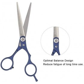 Ensemble de coiffure Ciseaux de coupe de cheveux professionnels, ciseaux à dents plates, ciseaux de coupe de cheveux, ciseaux...