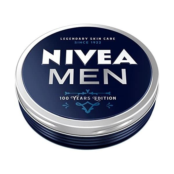 NIVEA MEN Crème 100 ans Retro Edition 75 ml , crème nourrissante pour hydrater intense, soin de la peau pour homme idéal pou ...