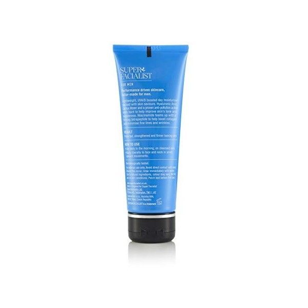 Super Facialist For Men Soin Quotidien Hydratant Anti-Age 75ml Crème Jour et Nuit