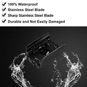 Lames 52B compatibles avec tête de rechange Braun Series 5 et tête de rechange pour Braun S5 Wet and Dry, compatible avec les