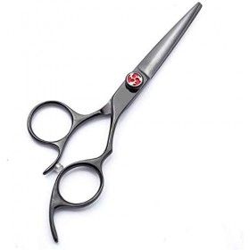 Ensemble de coiffure ciseaux de coiffure professionnels 5,5 pouces ciseaux de coupe et damincissement ciseaux noirs