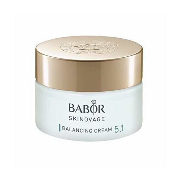 BABOR SKINOVAGE Balancing Cream, crème de soin légère pour les peaux mixtes, effet matifiant et hydratant, 50 ml Crème Jour e...