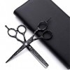 Ciseaux de coiffure professionnels pour salon de coiffure, ciseaux de coupe de cheveux super tranchants, kit pour salon de co