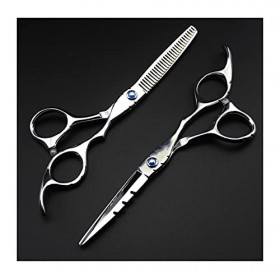 5,5 pouces, 6 pouces, ciseaux de barbier, ciseaux de barbier, rasoir de coiffeur, ciseaux de barbier professionnels couleur ...