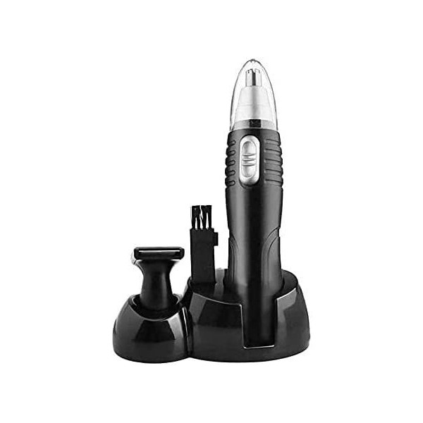 CAFFIA Clipper de poil doreille et de nez Clipper, coupe-cheveux et poils du visage portables Portables Trimmer noir for l