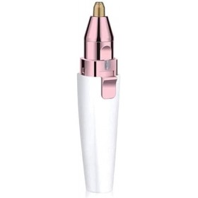 CAFFIA Trimage des poils du nez et de loreille, Épilation des cheveux for les femmes, 2 dans 1, une tricot portable et sans 