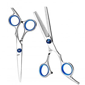Ciseaux de cuisine, 6 pouces pour coiffeurs professionnels Ciseaux à cheveux 440C Barber Big Ciseaux de coupe Ciseaux amincis...