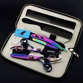 Ciseaux de coiffure professionnels parfaits pour salon de coiffure/barbier/coiffeur et usage domestique pour couper votre bar