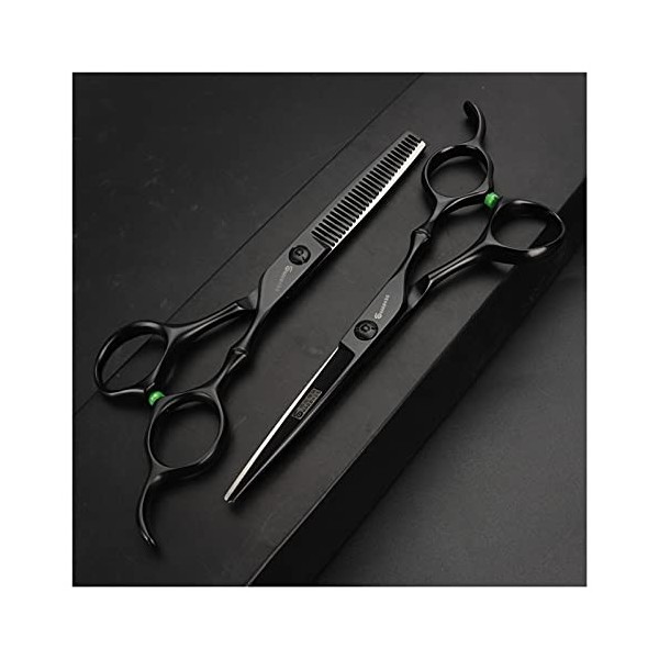 TOMYEUS Cheveux Ciseaux Ciseaux de Coupe Ciseaux Kit Kit cisailles Barber Salon BarbeariaHairCutting Sissoirs for Hommes Femm