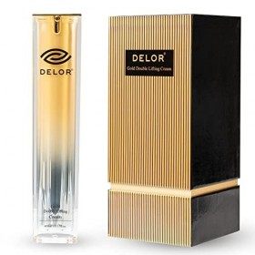 Delor Gold Double Lifting Creme 50 ml - Soin du visage contre les rides - Crème anti-âge pour tous types de peau - Effet tens...