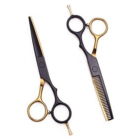 QZH Ciseaux de Coiffure, Ciseaux de Coiffure de 6 Pouces, Ciseaux de Coiffure Professionnels, Outils damincissement Ciseaux 