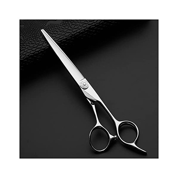 QZH Ciseaux de Coiffeur de 6,5 Pouces, Ciseaux de Coiffeur Professionnels, Ciseaux de Coiffure, Ciseaux Plats, Ciseaux de Cou