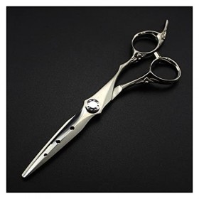 Ciseaux amincissants FrostedHair de 6 pouces, ciseaux de coiffure, ciseaux de coiffure couleur: amincissement coupe Rasage ...