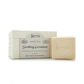 Gamila Secret - Cleansing Bar - Soothing Geranium For Normal To Combination Skin 115G - Soins De La Peau Crème Jour et Nuit