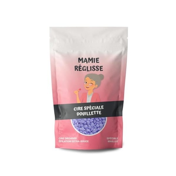 Cire Épilation Orchidée Spéciale Maillot MAMIE RÉGLISSE -3 Sachets + 3 Gratuits