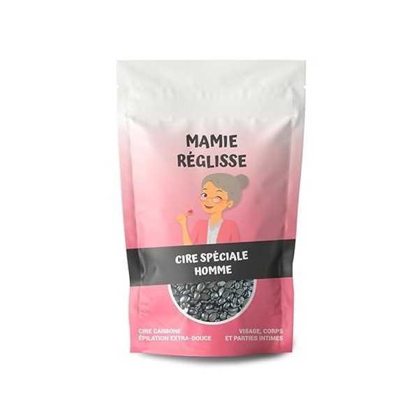 Cire Épilation Homme - 200g - 3 Sachets + 3 Gratuits