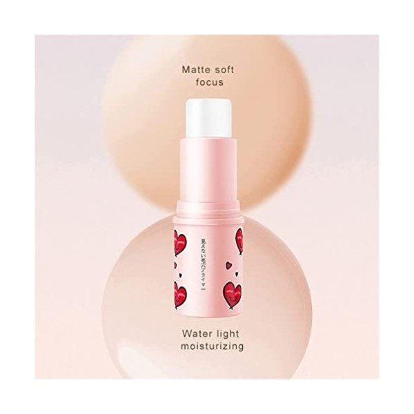 2 Pièce Magical Pore Eraser Bâton dapprêt imperméable pour le visage,Fond de teint sans pores,fond de teint invisible,apprêt