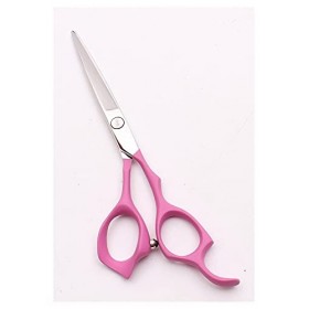 Poignée Rose Logo Personnalisé Coiffure Professionnelle Coupe Ciseaux Amincissement Salon Coiffure Couleur: Orange Gr? 