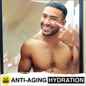 Lumin - Baume hydratant revitalisant - Soins de la peau pour homme - combat la déshydratation, les dommages causés par le sol...