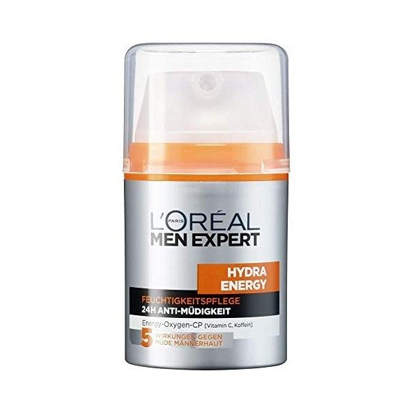 LOréal Paris Soin anti-fatigue Men Expert Hydra Energy 50 ml Crème Jour et Nuit