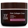 XYCOS Crème au collagène rose 50 ml, 1,7 fl.oz. | Soin anti-rides anti-âge | Hydratant | Améliore le teint | Certifié EVE V C...