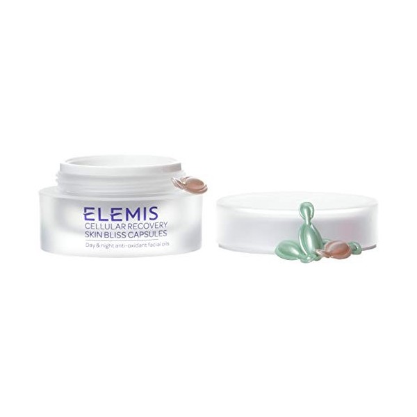 ELEMIS Capsules de récupération cellulaire skin bliss,capsules anti-âge pour purifier, reconstituer et nourrir la peau, soin 