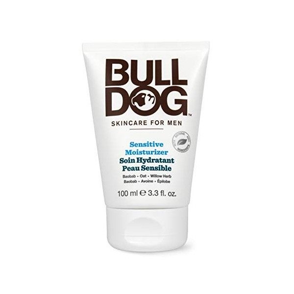 BULLDOG Soin Hydratant Peau Sensible 100 ml Crème Jour et Nuit