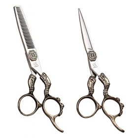 leybold Ciseaux De Coiffure Professionnels Ensemble De Ciseaux De Coiffure De 6,0 Pouces, Cisailles De Rasoir De Coiffure, Ci