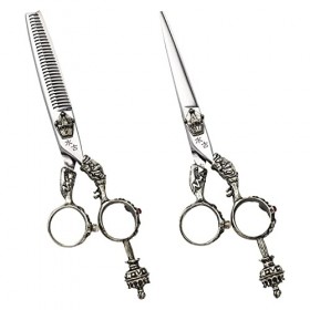 leybold Ciseaux De Coiffure Professionnels Ensemble De Ciseaux De Coiffure De 6 Pouces, Sertie De Coiffure De Rasoir De Rasoi