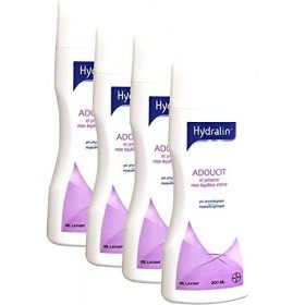 Hydralin Quotidien - Pour prendre soin de votre intimité jour après jour - Lot de 4 x 200ml Crème Jour et Nuit