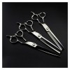 Ciseaux de 7 pouces, ciseaux amincissants, ciseaux de coiffeur, outils ciseaux de coiffeur couleur : 18 dents 18 dents 