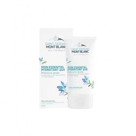 Saint-Gervais Mont blanc - Soin Visage Hydratant 24H pour Peaux Déshydratées/Sensibles/Normales à Sèches - 40 ml