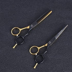 Ciseaux de barbier Salon professionnel ciseaux de coiffure en acier inoxydable ciseaux de coupe de cheveux amincissants cisea...