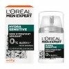 LOréal Men Expert - Soin Hydratant Apaisant Visage pour Homme - Hydratation 24H - Enrichi à la Sève Naturelle de Bouleau - S