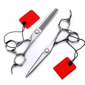Ensemble de ciseaux à cheveux de coiffeur, ciseaux à cheveux Kit de ciseaux de coupe de coiffeur professionnel Ciseaux/ciseau