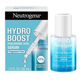 Neutrogena Hydro Boost Hyaluronic Acid Serum with 17% Hydration Complex, Lightweight Daily Hyaluronic Acid Facial Serum for D...
