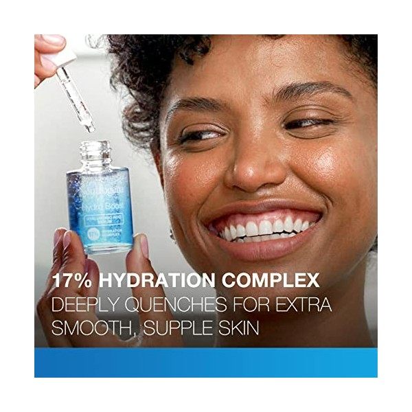 Neutrogena Hydro Boost Hyaluronic Acid Serum with 17% Hydration Complex, Lightweight Daily Hyaluronic Acid Facial Serum for D...