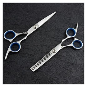 Ciseaux de coiffeur de 6 pouces Ciseaux de coiffure professionnels Ciseaux de coiffure à frange de beauté pour femmes et Ci
