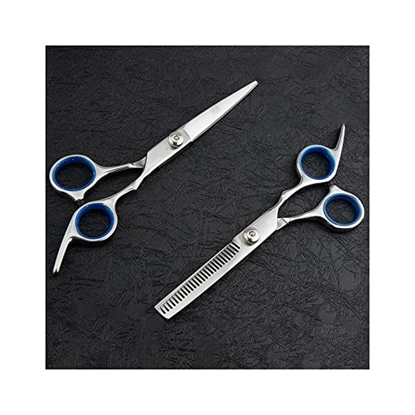 Ciseaux de coiffeur de 6 pouces Ciseaux de coiffure professionnels Ciseaux de coiffure à frange de beauté pour femmes et Ci