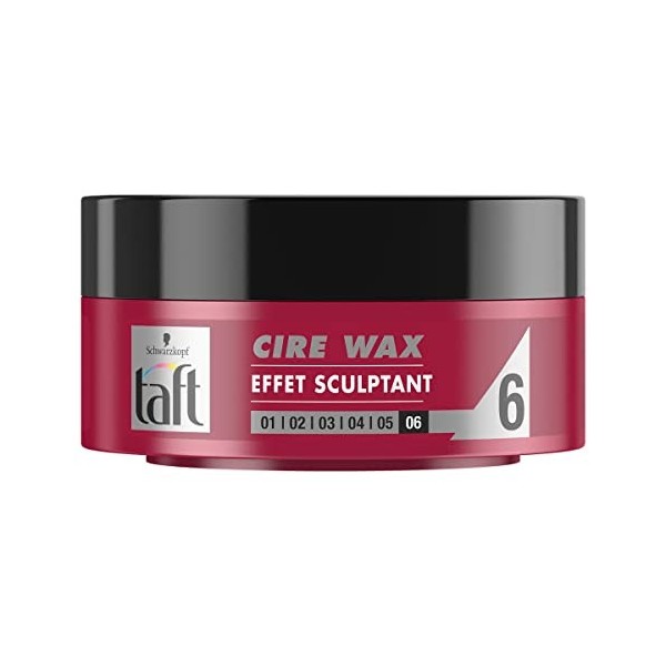 Lot de 3 unités *** TAFT Cire Wax effet sculptant force 5+ 75ml *** Livraison rapide et soignée à domicile ***