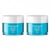 Neutrogena Hydro Boost Aqua-Gel Crème Hydratante Visage à&nbsp; lAcide Hyaluronique, Soin Visage, 2 x 50 ml Crème Jour et Nuit