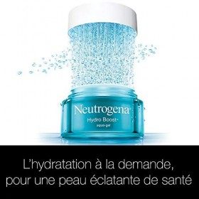 Neutrogena Hydro Boost Aqua-Gel Crème Hydratante Visage à&nbsp; lAcide Hyaluronique, Soin Visage, 2 x 50 ml Crème Jour et Nuit