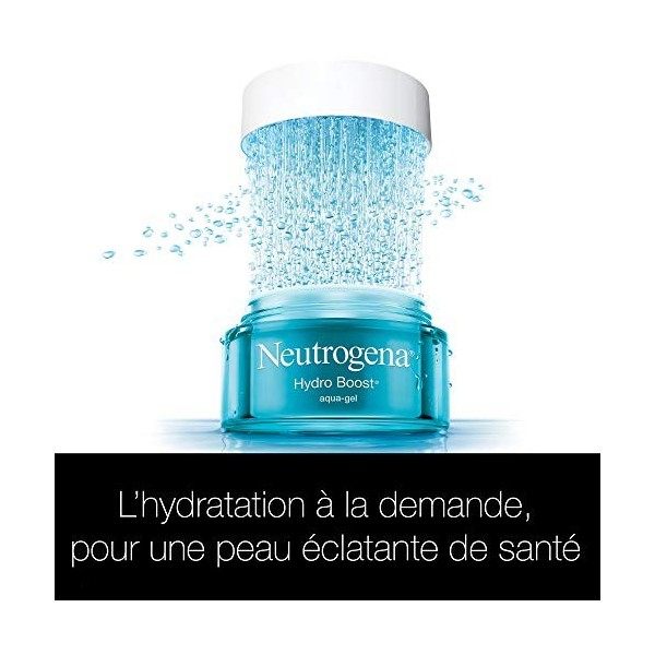 Neutrogena Hydro Boost Aqua-Gel Crème Hydratante Visage à&nbsp; lAcide Hyaluronique, Soin Visage, 2 x 50 ml Crème Jour et Nuit