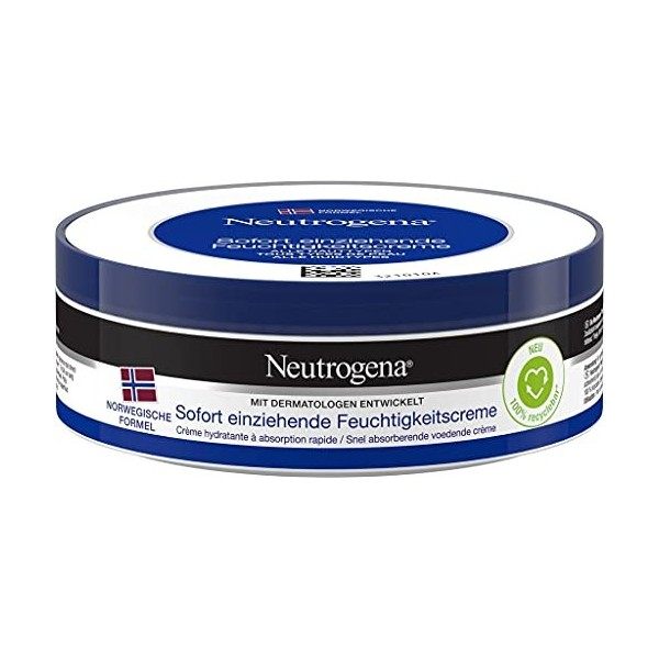 Neutrogena Formule norvégienne Crème hydratante instantanée 200 ml Crème Jour et Nuit