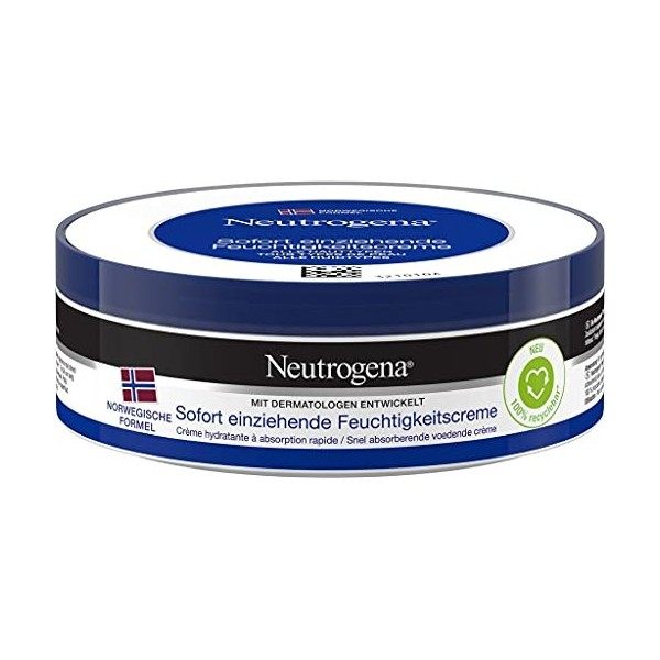 Neutrogena Formule norvégienne Crème hydratante instantanée 200 ml