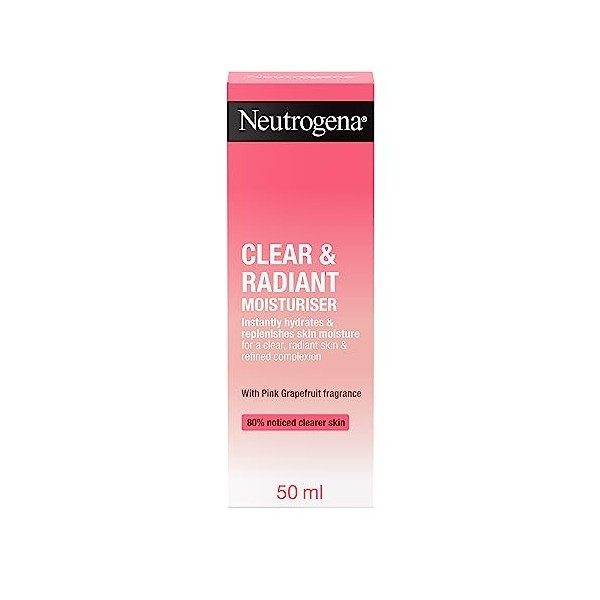 Neutrogena Rafraîchissant Clear Hydratant sans huile 50 ml Crème Jour et Nuit